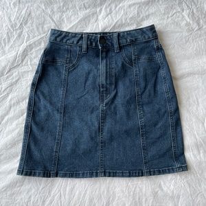 Denim jean skirt - XS